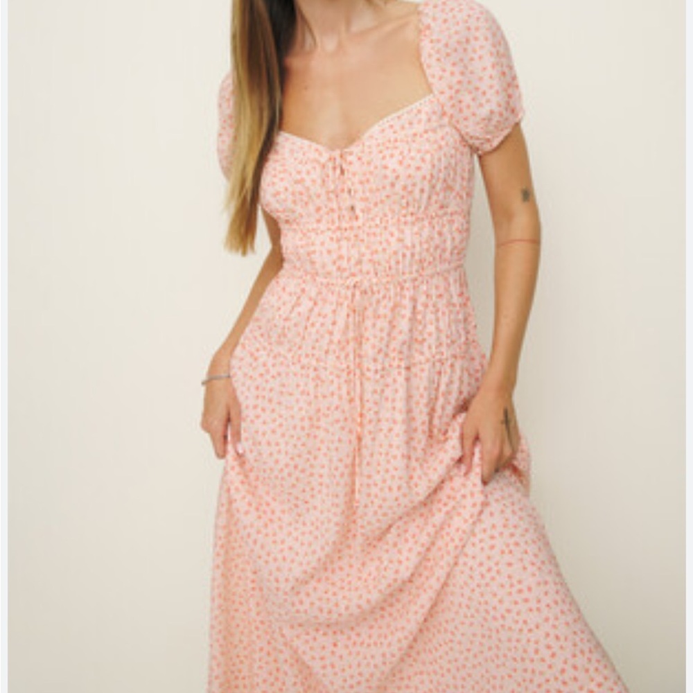 Reformation Rhett Dress Floral | Brand New Never Worn - Picture 2 of 11